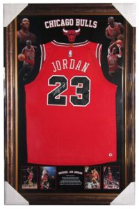 Michael Jordan Personally Signed Bulls Jersey